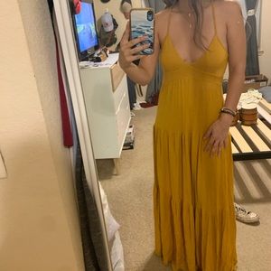 Mustard Color Dress